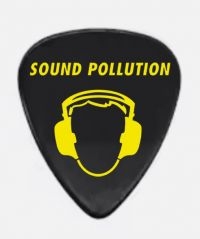 Sound Pollution - Plektrum / Pick Black - Sp Logo i gruppen MERCHANDISE / Accessoarer / Nyheter / Metal hos Bengans Skivbutik AB (5567030)