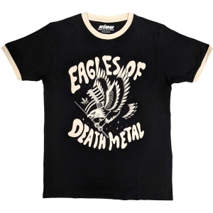 Eagles Of Death Metal - Eagle Ringer Uni Bl T-Shirt i gruppen MERCHANDISE / T-shirt / Metal hos Bengans Skivbutik AB (5567278r)