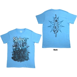 Slipknot - Tesf Band Uni Blue T-Shirt i gruppen MERCHANDISE / T-shirt / Metal hos Bengans Skivbutik AB (5567289r)