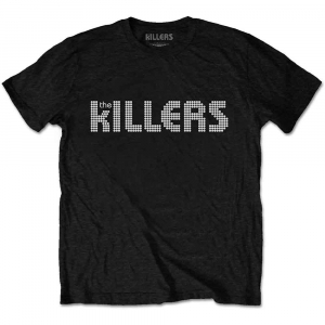  The Killers - Dots Logo Uni Bl T-Shirt i gruppen MERCHANDISE / T-shirt / Pop-Rock hos Bengans Skivbutik AB (5567534r)