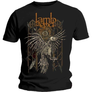 Lamb Of God  - Crow Uni Bl T-Shirt i gruppen MERCHANDISE / T-shirt / Metal hos Bengans Skivbutik AB (5567535r)