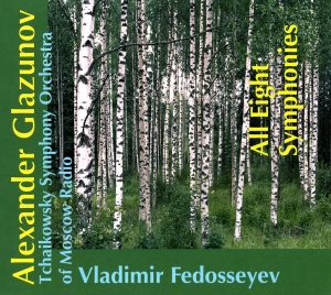 Glasunov Alexander - The Complete Symphonies i gruppen VI TIPSER / Julegavetips CD hos Bengans Skivbutik AB (5567743)