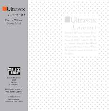 Ultravox - Lament LP (RSD) i gruppen Annet /  hos Bengans Skivbutik AB (5568029)