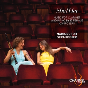 Maria Du Toit Vera Kooper - She/Her - Music For Clarinet & Pian i gruppen VI TIPSER / Fredagsutgivelser / Fredag 15 november 2024 hos Bengans Skivbutik AB (5568452)