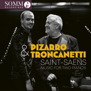 Artur Pizarro Ludovico Troncanetti - Saint-Saens: Music For Two Pianos i gruppen VI TIPSER / Fredagsutgivelser / Fredag 15 november 2024 hos Bengans Skivbutik AB (5568633)