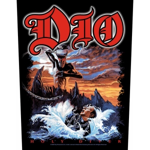 Dio - Holy Diver Back Patch i gruppen MERCHANDISE / Merch / Metal hos Bengans Skivbutik AB (5569038)