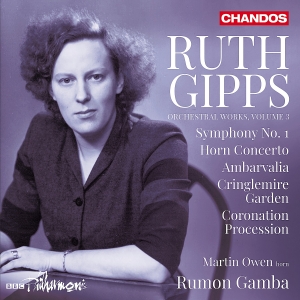 Martin Owen Bbc Philharmonic Rumo - Gipps: Orchestral Works, Vol. 3 i gruppen Annet /  hos Bengans Skivbutik AB (5570591)