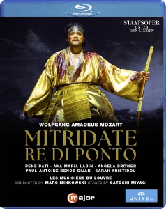 Les Musiciens Du Louvre Marc Minko - Mozart: Mitridate, Re Di Ponto i gruppen Musikk / Musikkk Blu-Ray / Kommende / Klassisk hos Bengans Skivbutik AB (5570614)