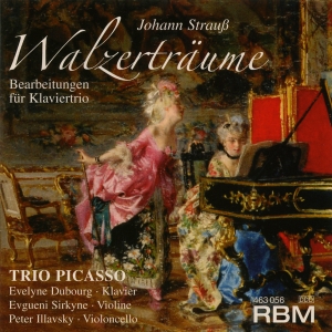 Trio Picasso - Johann Strauss - Walzerträume - Arr i gruppen VI TIPSER / Julegavetips CD hos Bengans Skivbutik AB (5570673)