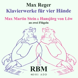 Reger Max - Piano Works For Four Hands i gruppen CD / Klassisk hos Bengans Skivbutik AB (5570682)