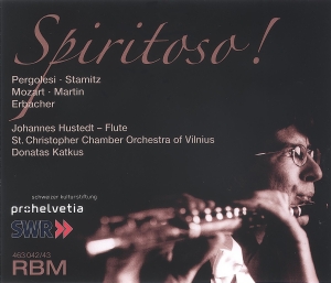 Johannes Hustedt - Spiritoso! - Flute Concertos By Per i gruppen VI TIPSER / Julegavetips CD hos Bengans Skivbutik AB (5570708)