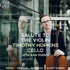 Timothy Hopkins - Salute To The Violin - Works By Bac i gruppen CD / Klassisk hos Bengans Skivbutik AB (5570790)