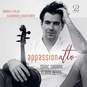 Marc Sabbah Eliane Reyes - Appassionalto - Works For Viola & P i gruppen CD / Klassisk hos Bengans Skivbutik AB (5570795)