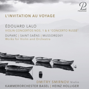 Dmitry Smirnov Heinz Holliger Kam - L'invitation Au Voyage i gruppen CD / Klassisk hos Bengans Skivbutik AB (5570817)