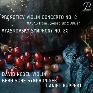 David Nebel Daniel Huppert Bergis - Sergei Prokofiev: Violin Concerto N i gruppen VI TIPSER / Julegavetips CD hos Bengans Skivbutik AB (5570835)