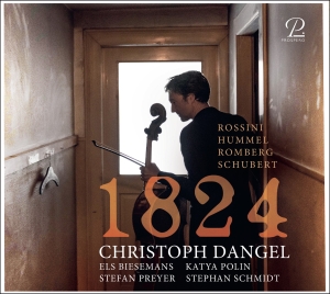 Christoph Dangel - 1824 - Works For Cello & Guitar i gruppen CD / Klassisk hos Bengans Skivbutik AB (5570840)