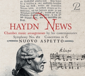 Nuovo Aspetto - Joseph Haydn: Haydn News - Symphony i gruppen CD / Klassisk hos Bengans Skivbutik AB (5570846)