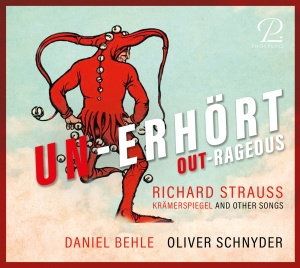 Daniel Behle Oliver Schnyder - Richard Strauss: Out-Rageous - Kräm i gruppen CD / Klassisk hos Bengans Skivbutik AB (5570850)