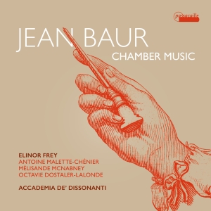 Elinor Frey Accademia De Dissonant - Jean Baur: Chamber Music i gruppen VI TIPSER / Julegavetips CD hos Bengans Skivbutik AB (5571275)