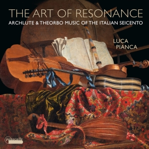 Luca Pianca - The Art Of Resonance - Archlute & T i gruppen CD / Klassisk hos Bengans Skivbutik AB (5571289)