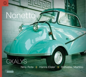 Oxalys - Nonetto - Works By Rota, Eisler & M i gruppen CD / Klassisk hos Bengans Skivbutik AB (5571302)