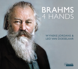 Wyneke Jordans Leo Van Doeselaar - Johannes Brahms: Brahms 4 Hands i gruppen CD / Klassisk hos Bengans Skivbutik AB (5571312)