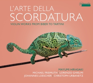 Mayumi Hirasaki - L'arte Della Scordatura i gruppen CD / Klassisk hos Bengans Skivbutik AB (5571318)