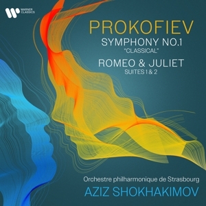 Aziz Shokhakimov - Prokofiev: The Symphony No 1 And Romeo & Juliet i gruppen CD / Klassisk hos Bengans Skivbutik AB (5571352)