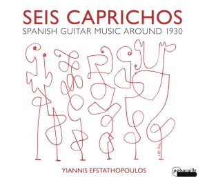 Yiannis Efstathopoulos - Seis Caprichos - Spanish Guitar Mus i gruppen CD / Klassisk hos Bengans Skivbutik AB (5571392)