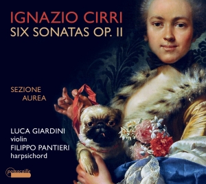 Sezione Aurea - Ignazio Cirri - Six Sonatas i gruppen CD / Klassisk hos Bengans Skivbutik AB (5571404)