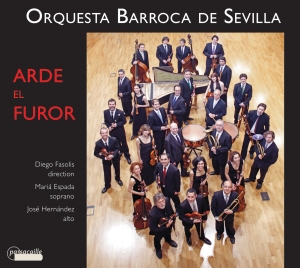 Orquesta Barroca De Sevilla - Arde El Furor - Andalusische Musik i gruppen VI TIPSER / Julegavetips CD hos Bengans Skivbutik AB (5571411)