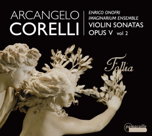 Enrico Onofri/Imaginarium Ensemble - Arcangelo Corelli - Sonaten Op. 5, i gruppen CD / Klassisk hos Bengans Skivbutik AB (5571424)