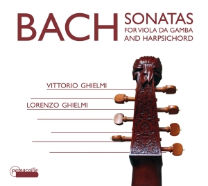 Ghielmi Vittorio & Lorenzo - J. S. Bach - Sonatas For Viola Da G i gruppen CD / Klassisk hos Bengans Skivbutik AB (5571445)