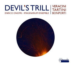 Enrico Onofri Imaginarium Ensemble - The Devil's Trill - Violin Sonatas i gruppen CD / Klassisk hos Bengans Skivbutik AB (5571449)