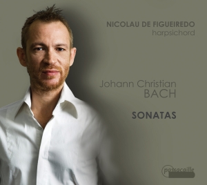 Figueiredo Nicolau De - Johann Christian Bach - Harpsichord i gruppen CD / Klassisk hos Bengans Skivbutik AB (5571473)