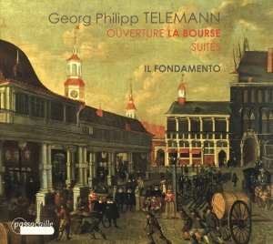 Paul Dombrecht/Il Fondamento - Georg Philipp Telemann - Overture L i gruppen VI TIPSER / Julegavetips CD hos Bengans Skivbutik AB (5571475)