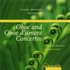 Dombrecht/Il Fondamento - Georg Philipp Telemann - Oboe & Obo i gruppen VI TIPSER / Julegavetips CD hos Bengans Skivbutik AB (5571628)