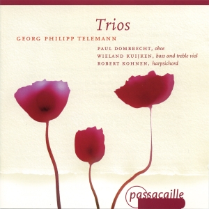 Georg Philipp Telemann - Trios i gruppen CD / Klassisk hos Bengans Skivbutik AB (5571636)