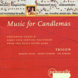 Trigon - Music For Candlemas - Gregorian Cha i gruppen VI TIPSER / Julegavetips CD hos Bengans Skivbutik AB (5571638)