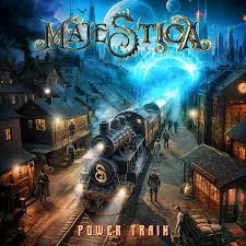 Majestica - Power Train i gruppen VINYL / Kommende / Metal hos Bengans Skivbutik AB (5571965)