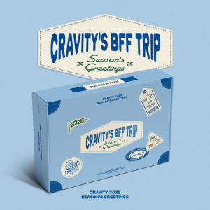 Cravity - 2025 Seasons Greetings (Cravitys Bff Trip) + Photocards i gruppen MERCHANDISE / Merch / Kommende / K-Pop hos Bengans Skivbutik AB (5572240)