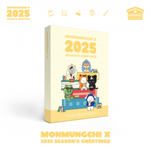 Monsta X - 2025 Seasons Greetings (Monmungchi) + Photocards i gruppen MERCHANDISE / Merch / Kommende / K-Pop hos Bengans Skivbutik AB (5572241)