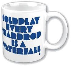 Coldplay - Every Teardrop Is A Waterfall - Boxed Mug i gruppen MERCHANDISE / Merch / Pop-Rock hos Bengans Skivbutik AB (5572257)