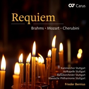 Johannes Brahms Wolfgang Amadeus M - Brahms/Mozart/Cherubini: Requiem i gruppen VI TIPSER / Julegavetips CD hos Bengans Skivbutik AB (5572360)