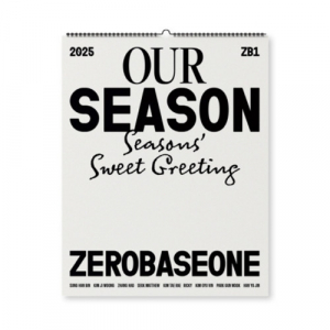 Zerobaseone - 2025 Wall Calendar (Our Season) i gruppen MERCHANDISE / Merch / Kommende / K-Pop hos Bengans Skivbutik AB (5572760)