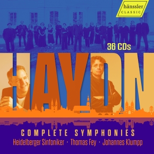 Heidelberger Sinfoniker Thomas Fey - Haydn: Complete Symphonies i gruppen CD / Kommende / Klassisk hos Bengans Skivbutik AB (5573219)