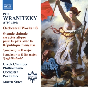 Czech Chamber Philharmonic Orchestr - Wranitzky: Orchestral Works, Vol. 8 i gruppen CD / Kommende / Klassisk hos Bengans Skivbutik AB (5573273)