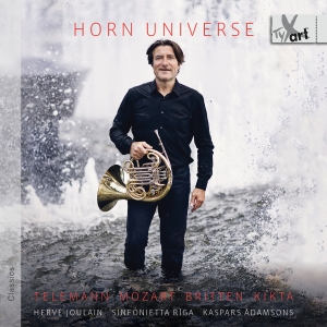 Herve Joulain Sinfonietta Riga Cha - Horn Universe – Works For Horn, Ten i gruppen CD / Kommende / Klassisk hos Bengans Skivbutik AB (5573645)