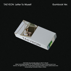 Taeyeon - Letter To Myself (Gumbook Ver.) i gruppen MERCHANDISE / Merch+Code / Kommende / K-Pop hos Bengans Skivbutik AB (5573711)