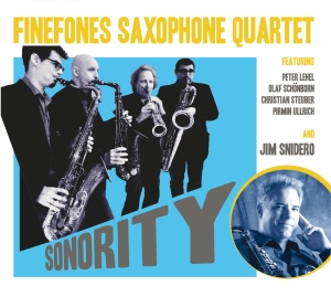 Finefones Saxophone Quartet - Sonority i gruppen CD / Jazz hos Bengans Skivbutik AB (5573734)